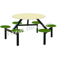 6 Seater Fibreglass Table (Round Table)